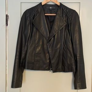 Black Moto Leather jacket